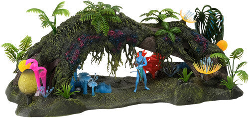 McFarlane - AVATAR - World of Pandora Dlx Set - Omatikaya Rainforest with Jake Sully