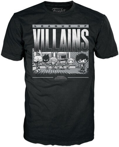 FUNKO BOXED TEE: My Hero Academia - Villains Group -L (FS)