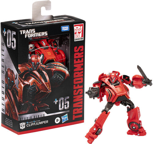 Hasbro Collectibles - Transformers Studio Series Deluxe - Transformers: War for Cybertron 05 Gamer Edition Cliffjumper