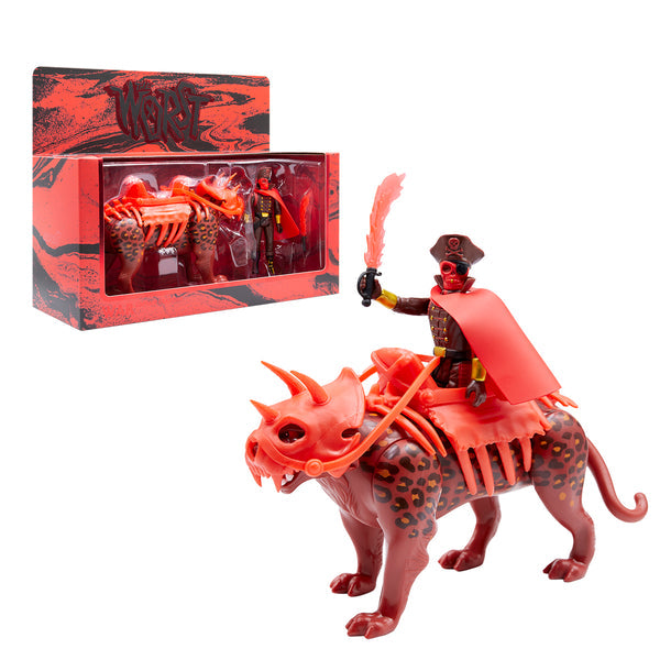 Super7 - The Four Worstmen Of The Apocalypse ReAction Figure - Captain Deadstar And War Jaguar