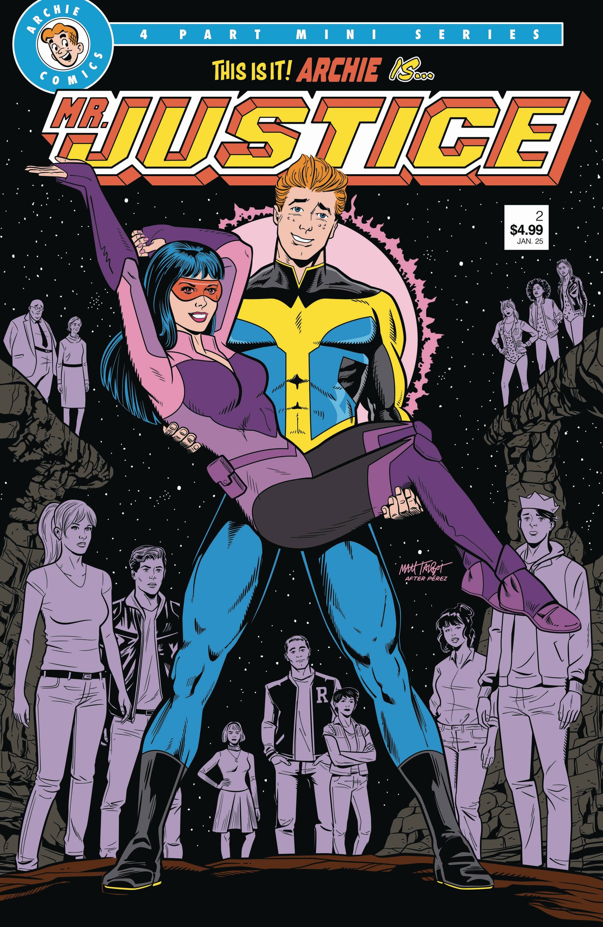 Archie Is Mr Justice #2 (of 4) Cover C Matt Talbot
