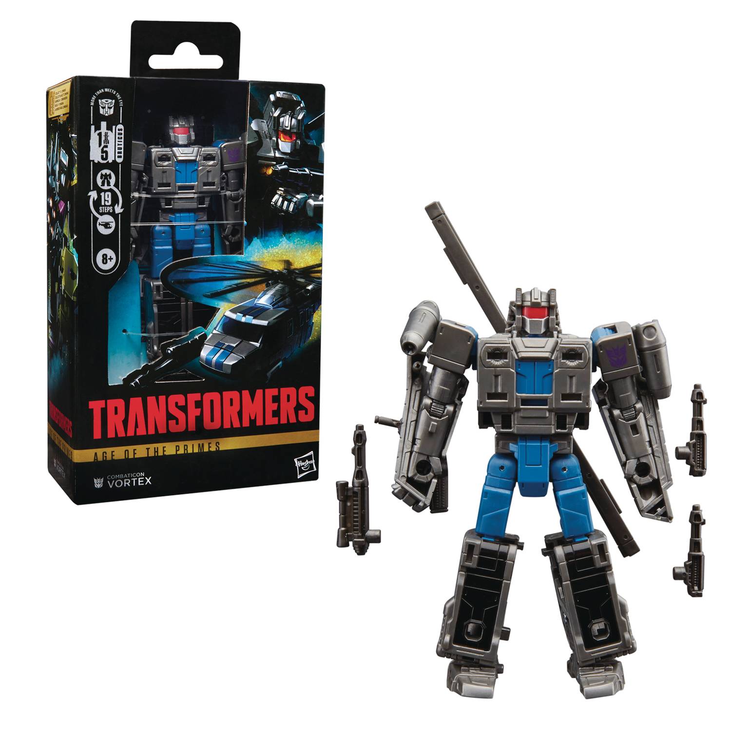 Transformers Gen Age of the Primes Deluxe Vortex Action Figure