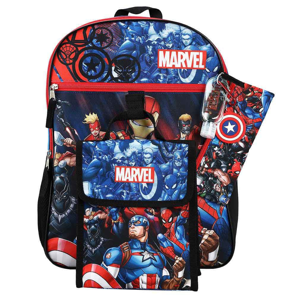 16 Marvel Universe Backpack (6 Piece Set) - Backpacks