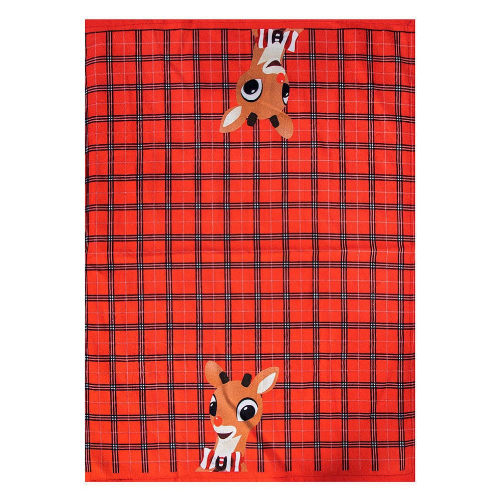14.5 Rudolph The Red-Nosed Reindeer Tea Towel - Home Decor -