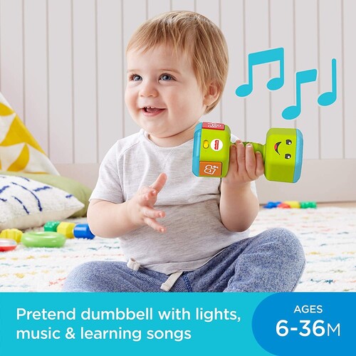 Fisher Price - Laugh N Learn Dumbbell