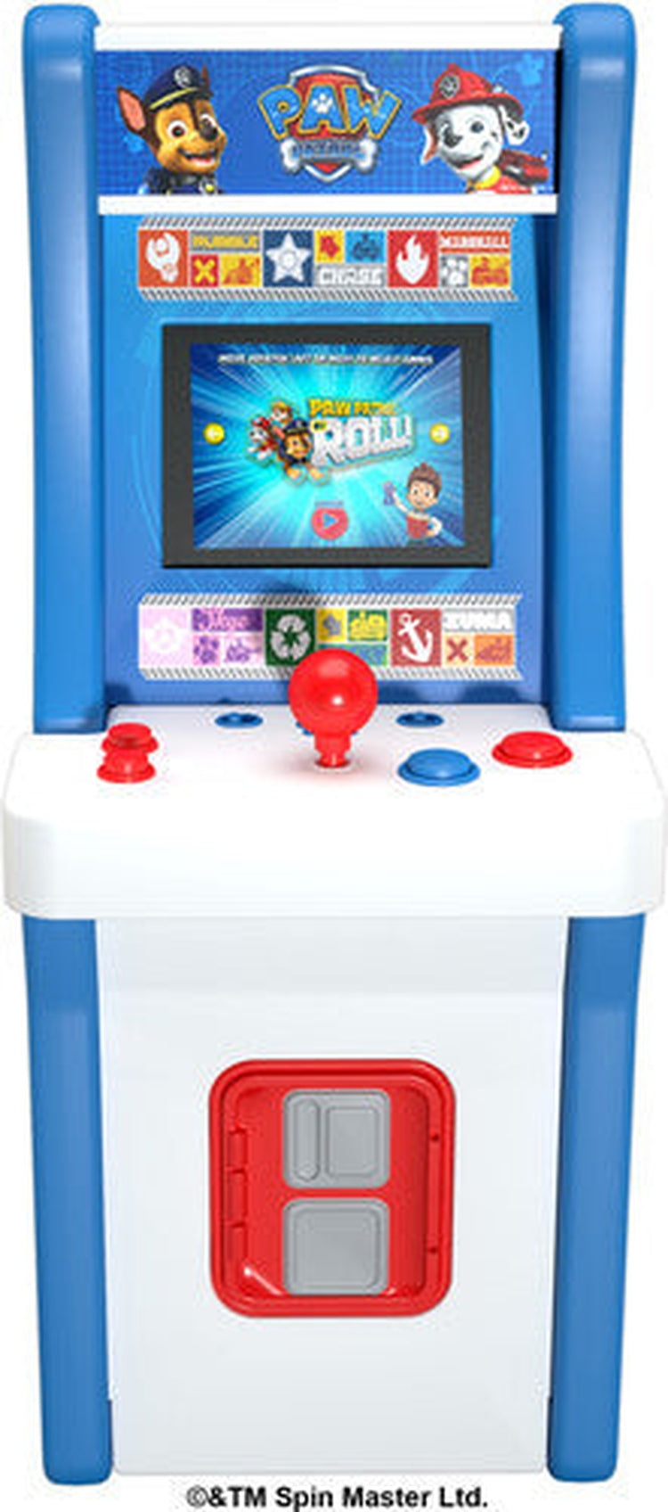 Arcade1Up Paw Patrol Arcade1Up Jr. with Assembled Stool