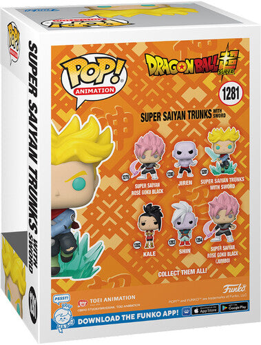 FUNKO POP! ANIMATION: Dragon Ball Super - SS Trunks with Spirit Sword