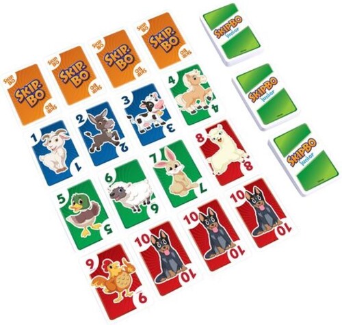 Mattel Games - Skip-Bo Junior