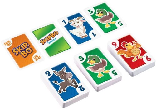 Mattel Games - Skip-Bo Junior