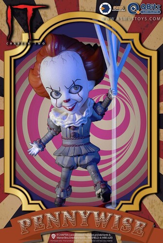 Asmus Toys - IT Qbitz Classic Series Pennywise Action Figure with Balloon (Net)