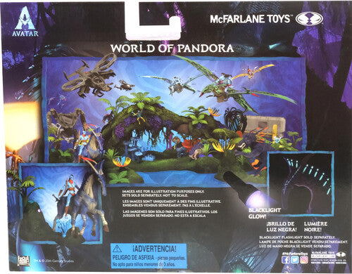 McFarlane - AVATAR - World of Pandora Med Dlx Set - A1 Tsu'tey & Direhorse