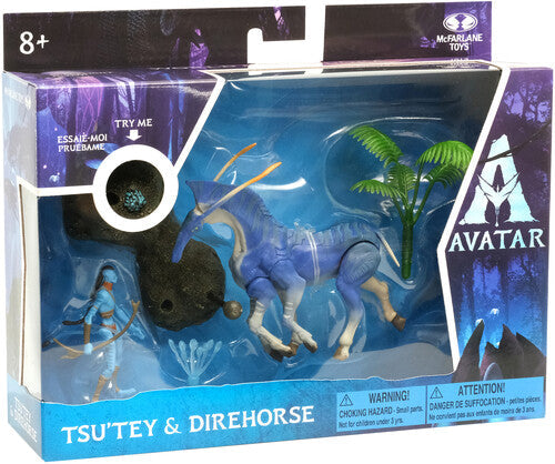 McFarlane - AVATAR - World of Pandora Med Dlx Set - A1 Tsu'tey & Direhorse