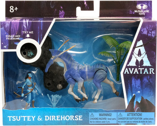 McFarlane - AVATAR - World of Pandora Med Dlx Set - A1 Tsu'tey & Direhorse