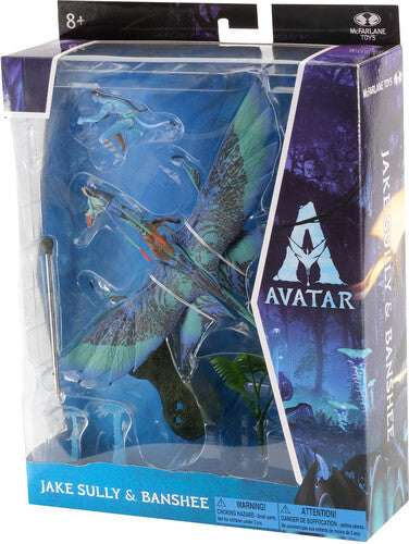 McFarlane - AVATAR - World of Pandora Lrg Dlx Set - A1 Jake Skully & Banshee (Bob)