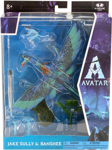 McFarlane - AVATAR - World of Pandora Lrg Dlx Set - A1 Jake Skully & Banshee (Bob)