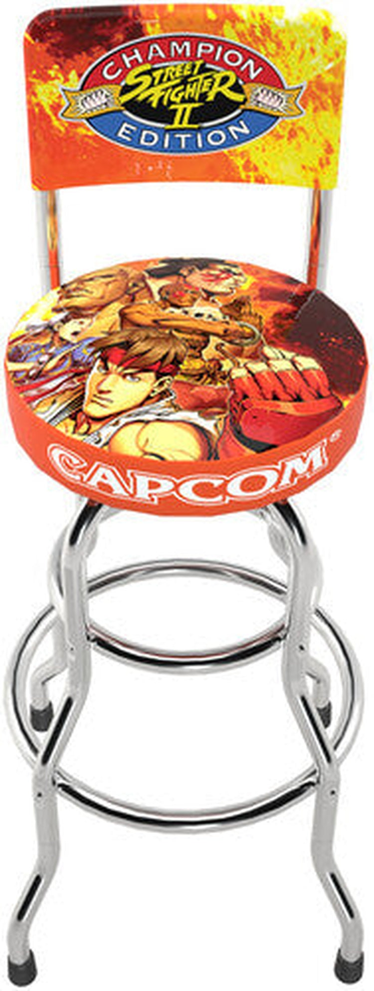 Arcade1UP Streetfighter Swivel Stool