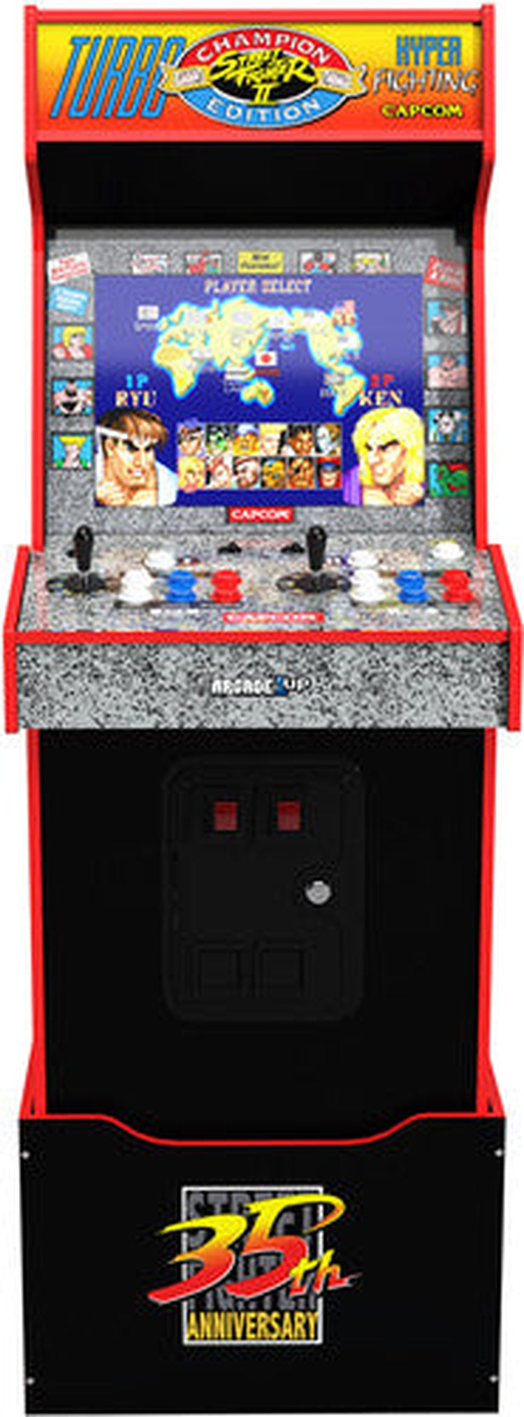 Arcade1UP SF II Champion Turbo Legacy