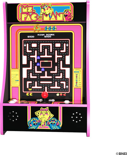 Arcade1UP Ms Pacman Partycade - Brown Box