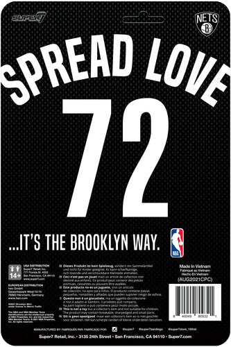 Super7 - Notorious B.I.G. ReAction Wave 2 - Biggie Brooklyn Jersey