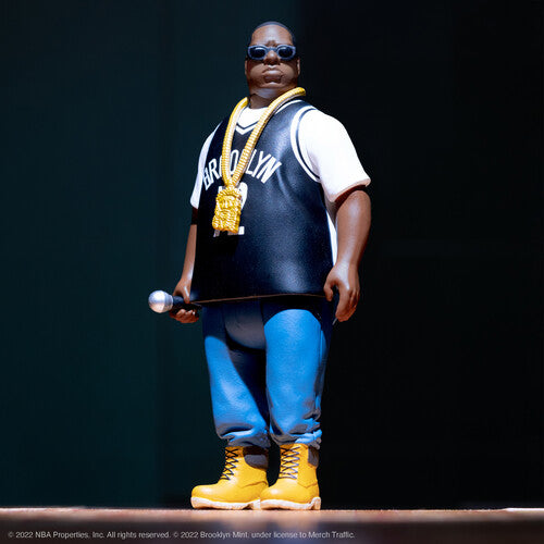Super7 - Notorious B.I.G. ReAction Wave 2 - Biggie Brooklyn Jersey