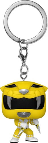 FUNKO POP! KEYCHAIN: Mighty Morphin Power Rangers 30th - YLW Ranger