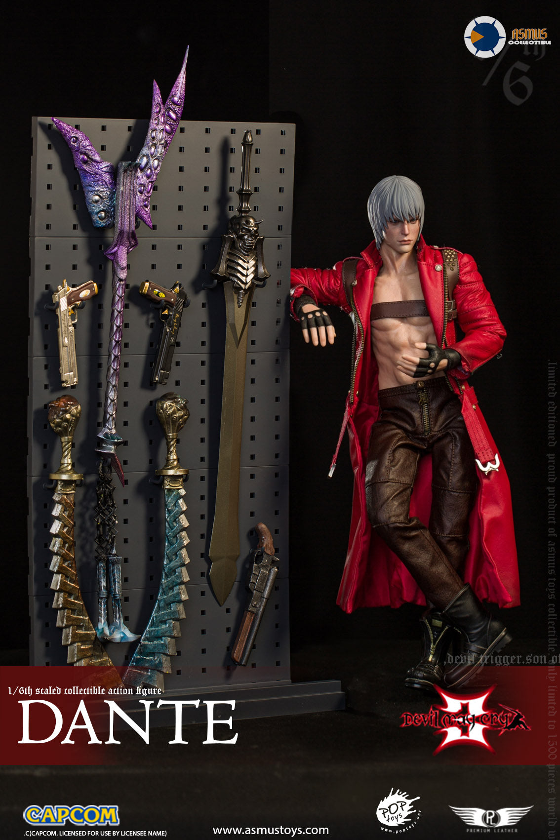 Asmus Toys - Devil May Cry III - Dante 1/6 Action Figure Deluxe Version (Net)