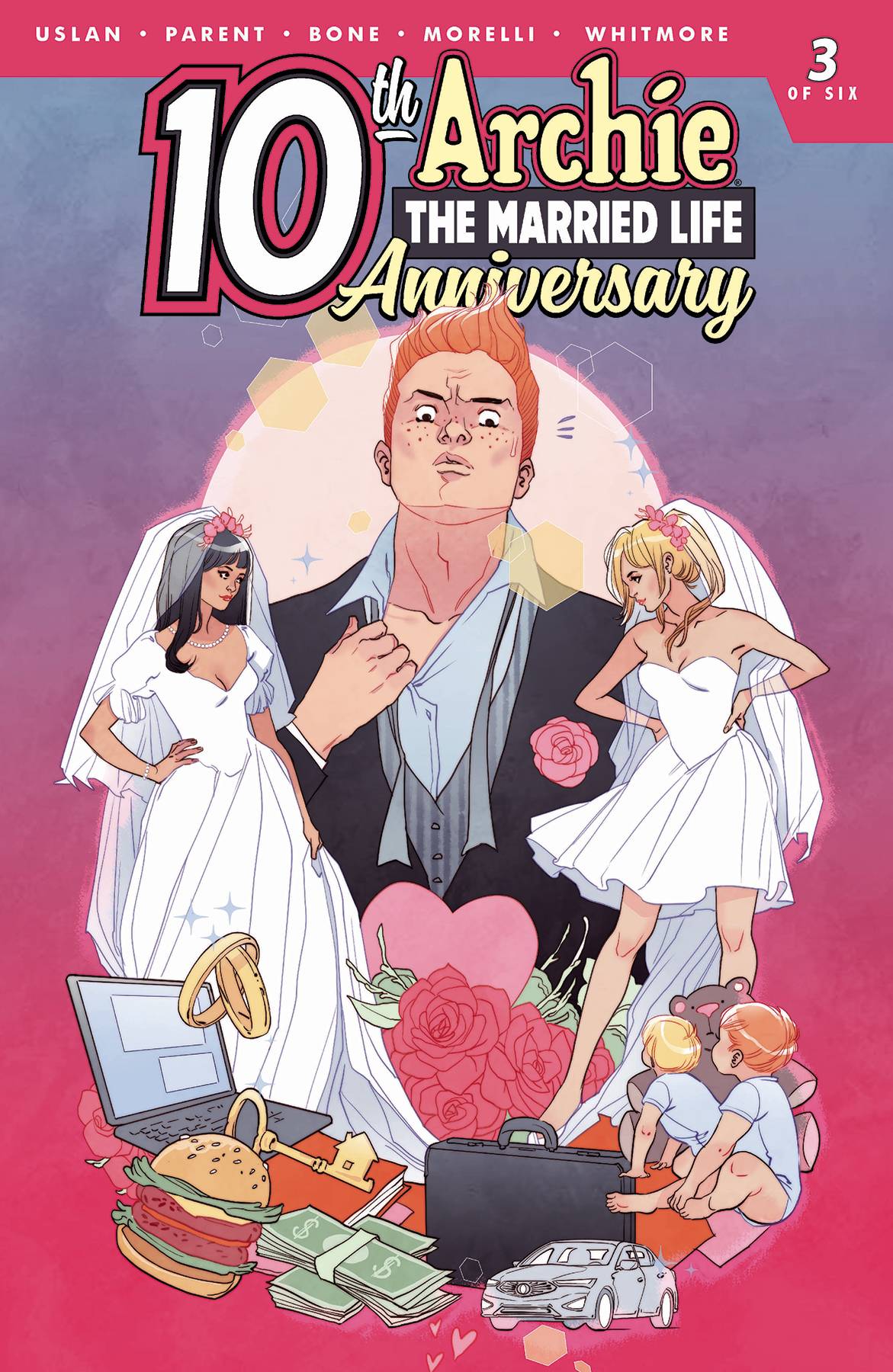 Archie Married Life 10 Years Later #3 Cover C Sauvage