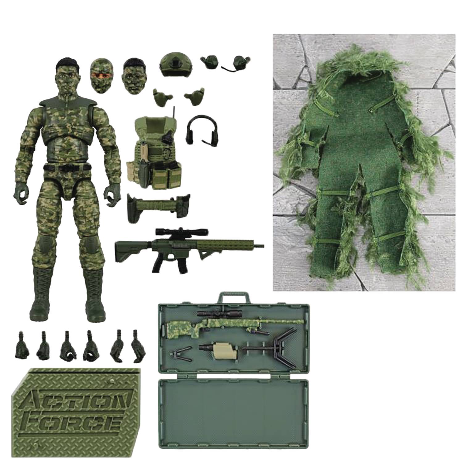  Action Force Series 4 Blowback Deluxe Action Figure