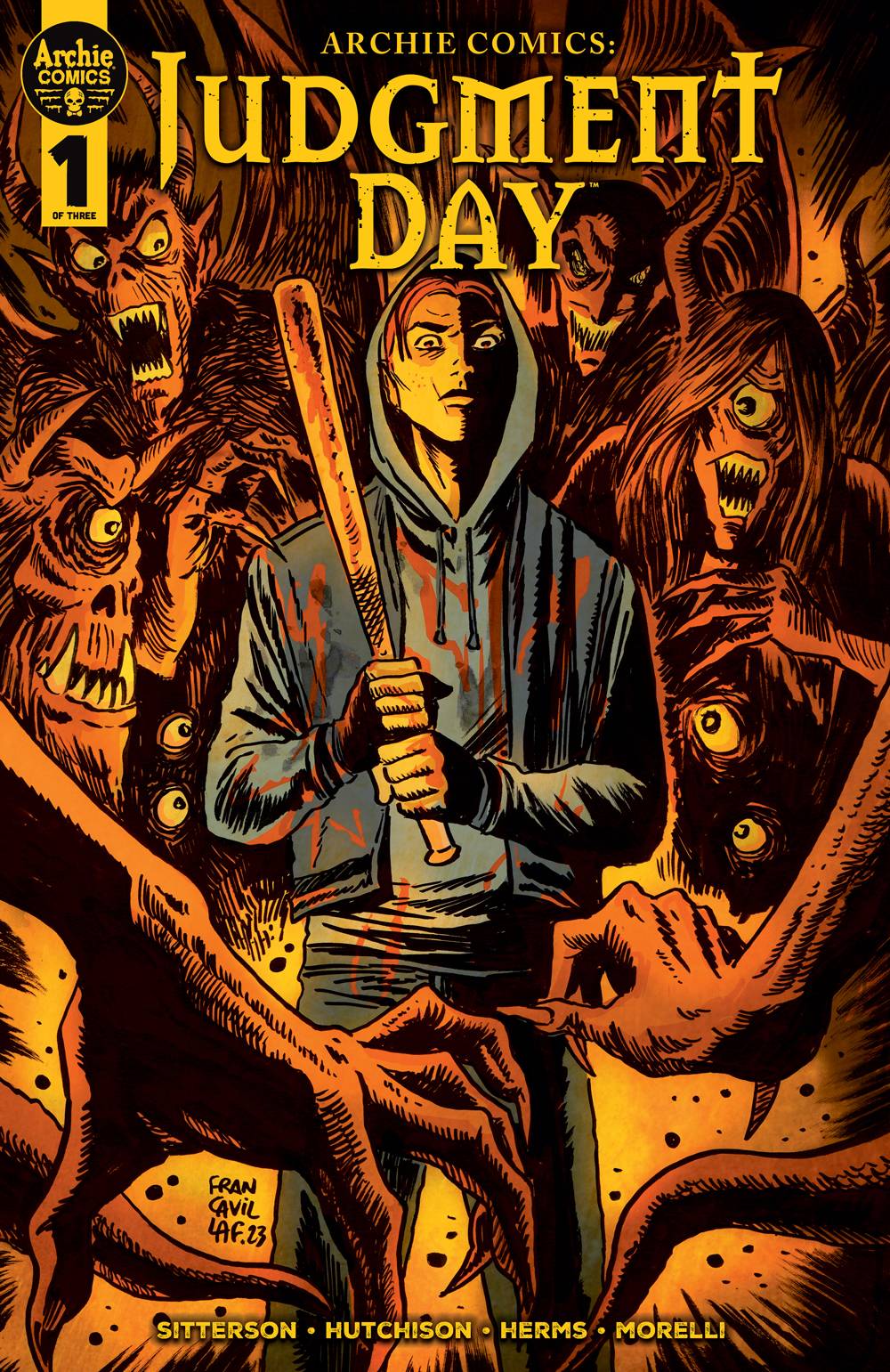 Archie Comics Judgment Day #1 (of 3) Cover B Francesco Francav
