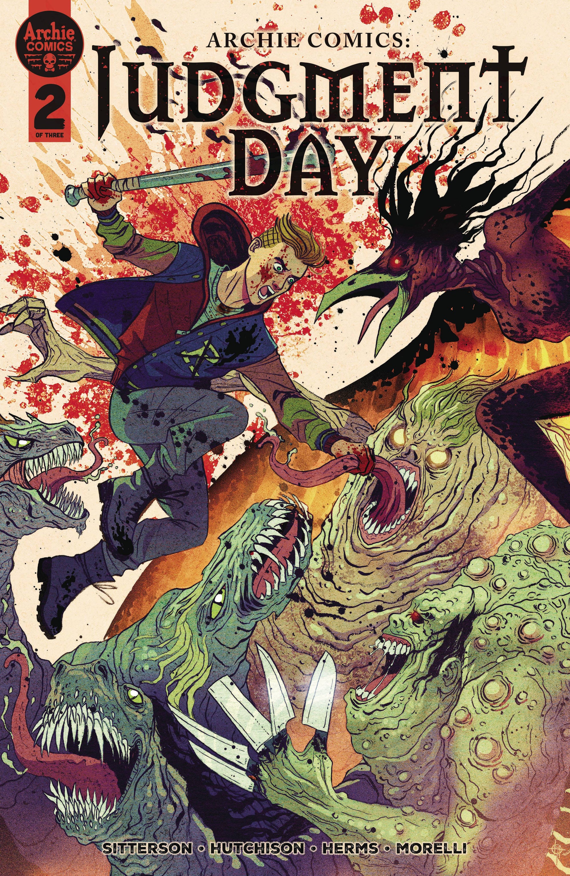 Archie Comics Judgment Day #2 (of 3) Cover A Megan Hutchison