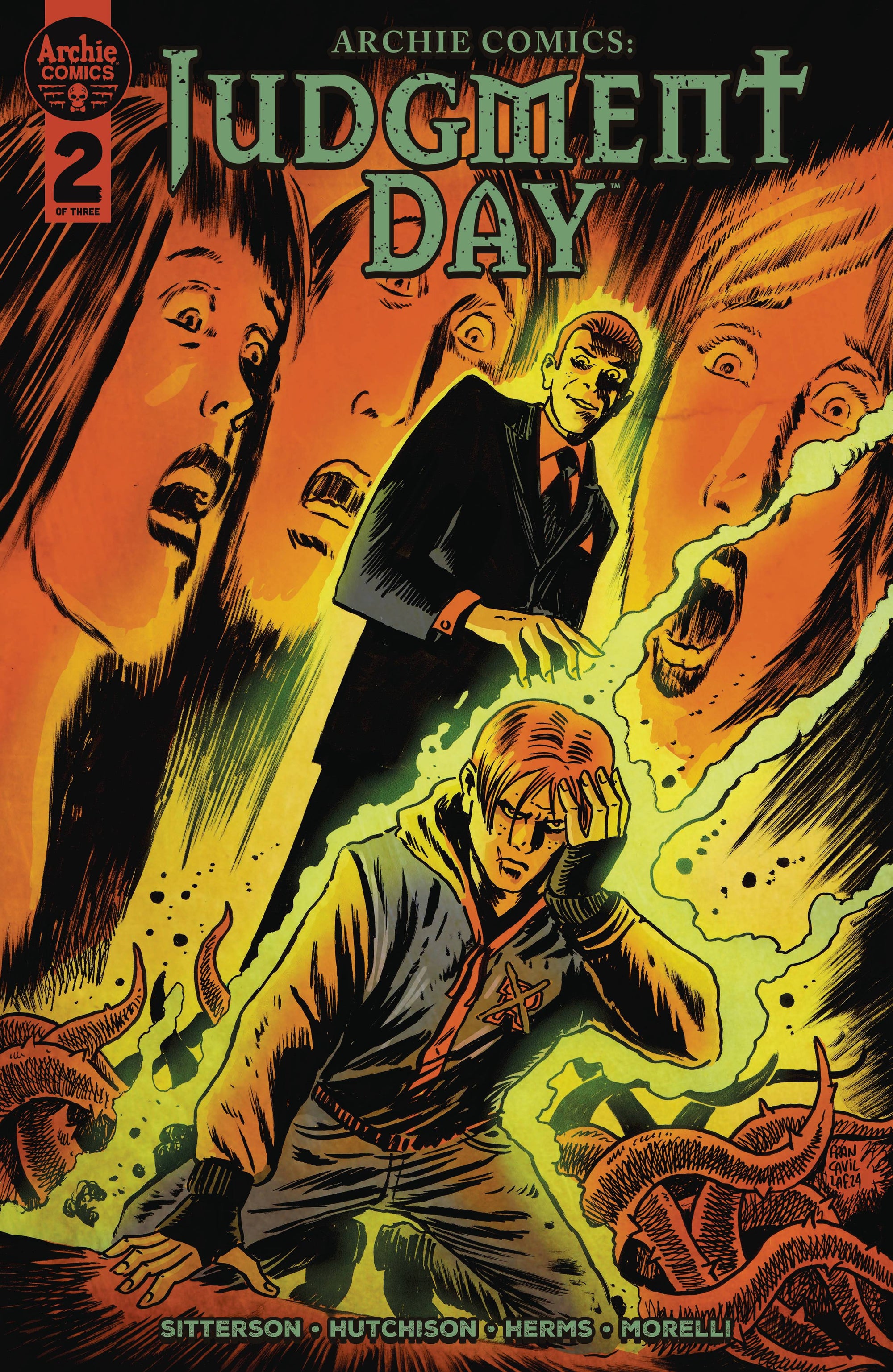 Archie Comics Judgment Day #2 (of 3) Cover B Francavilla