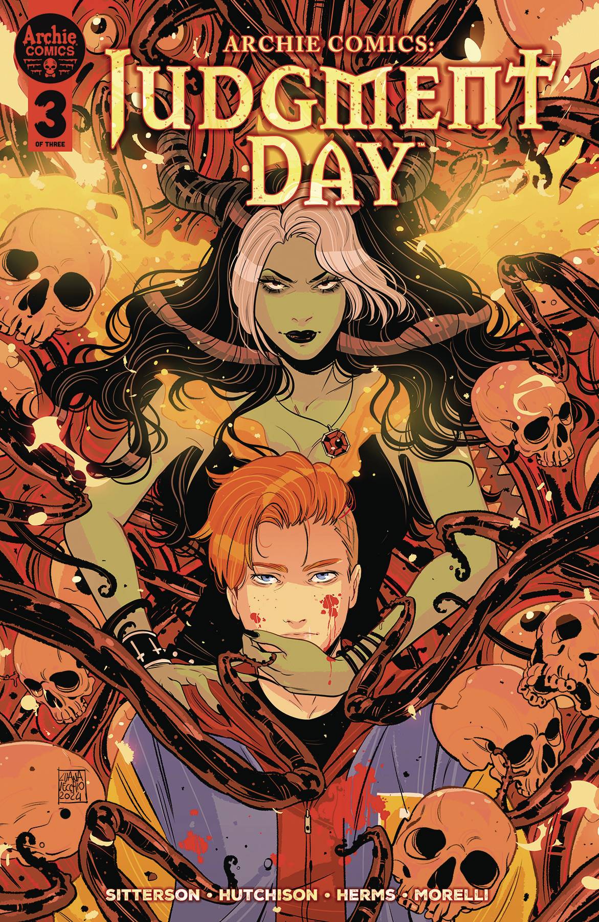Archie Comics Judgment Day #3 (of 3) Cover D Luana Vecchio