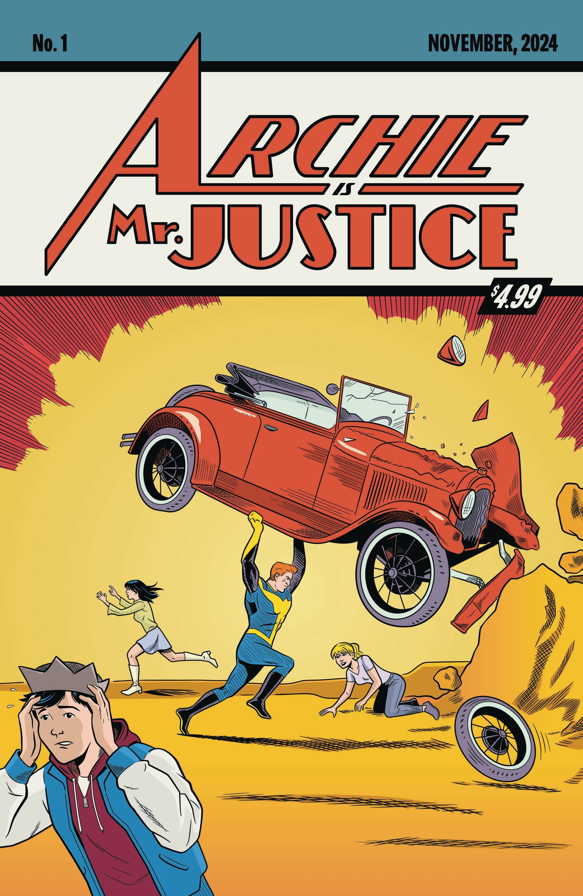Archie Is Mr Justice #1 (of 4) Cover C Matt Talbot