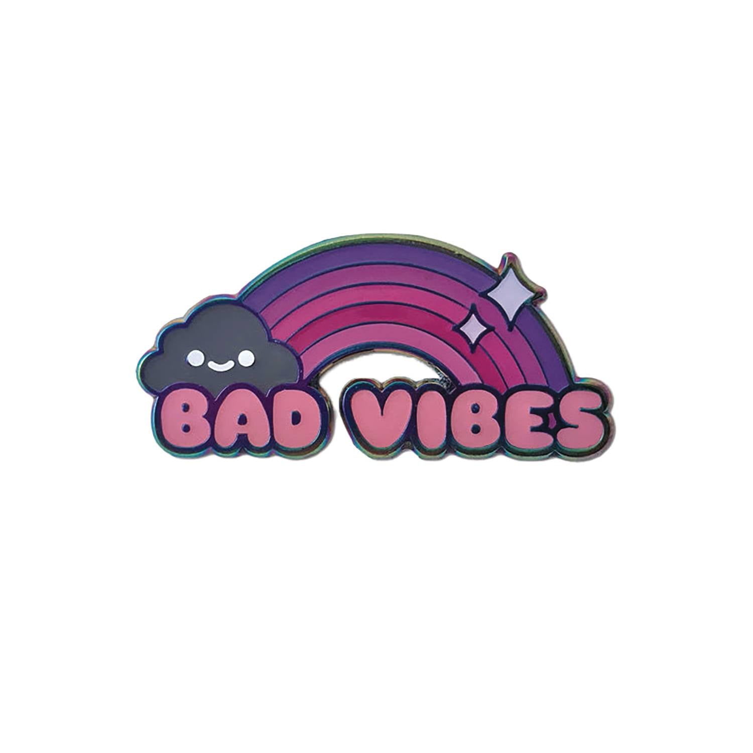 Bad Vibes 1.8" Enamel Pin
