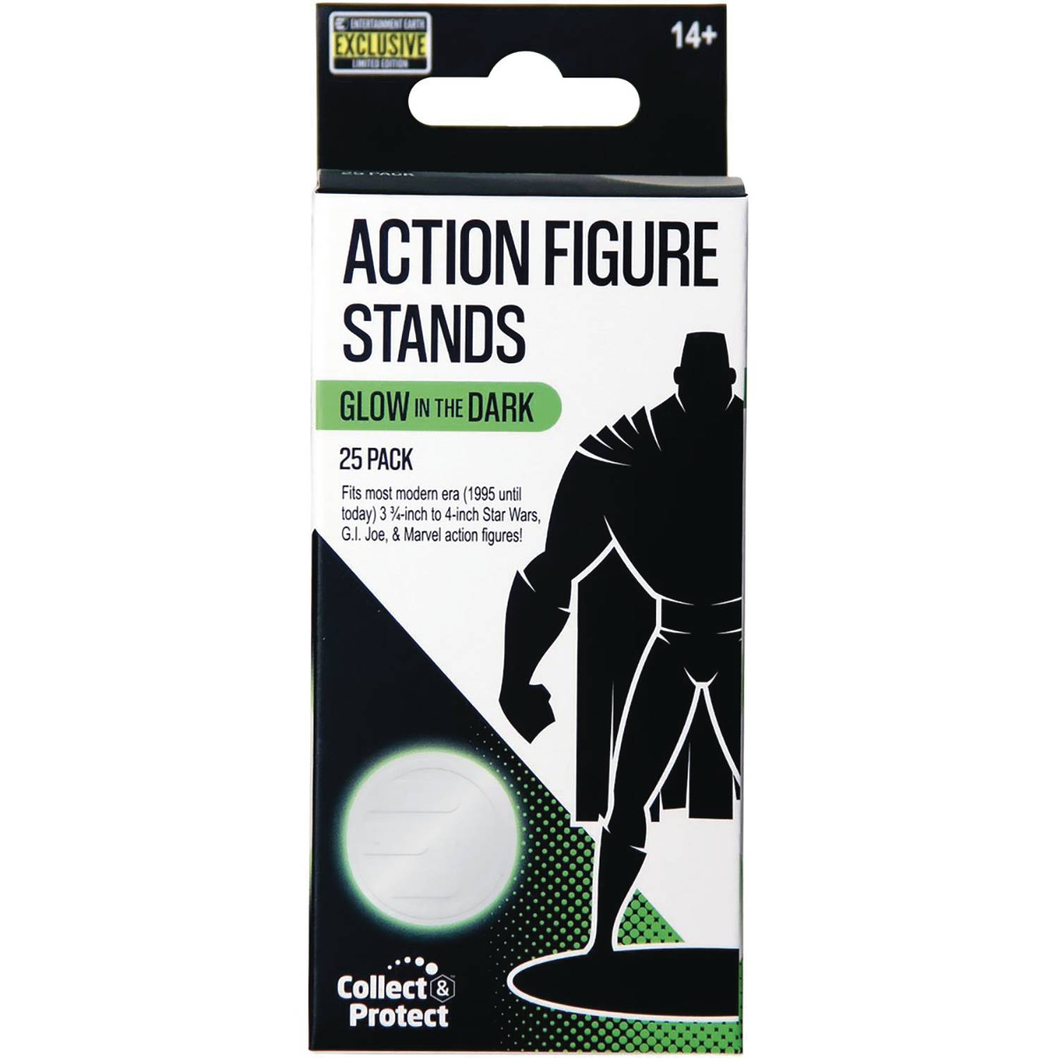 A Countion Figure Glow in the Dark 25 Piece Stand Pack