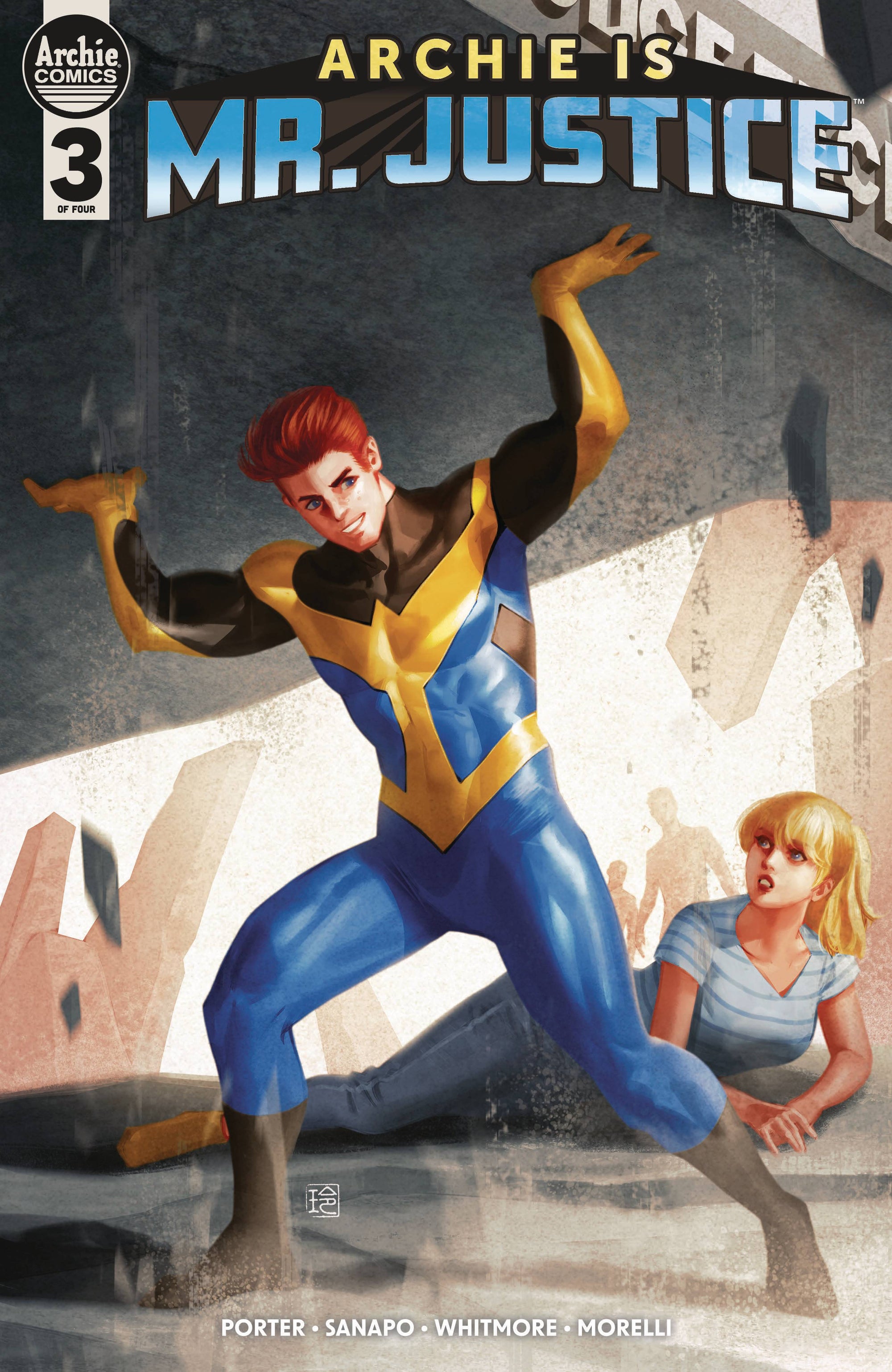 Archie Is Mr Justice #3 (of 4) Cover A Reiko Murakami