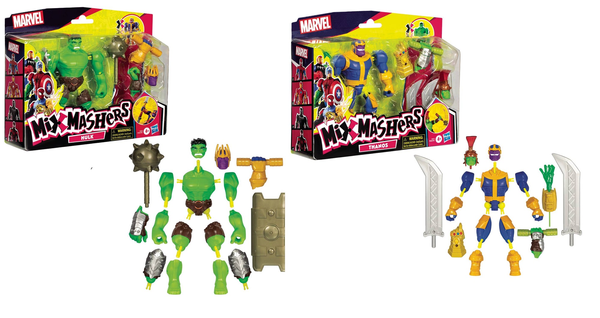 Avengers Thanos & Hulk Mixmashers Deluxe Figure Assorted