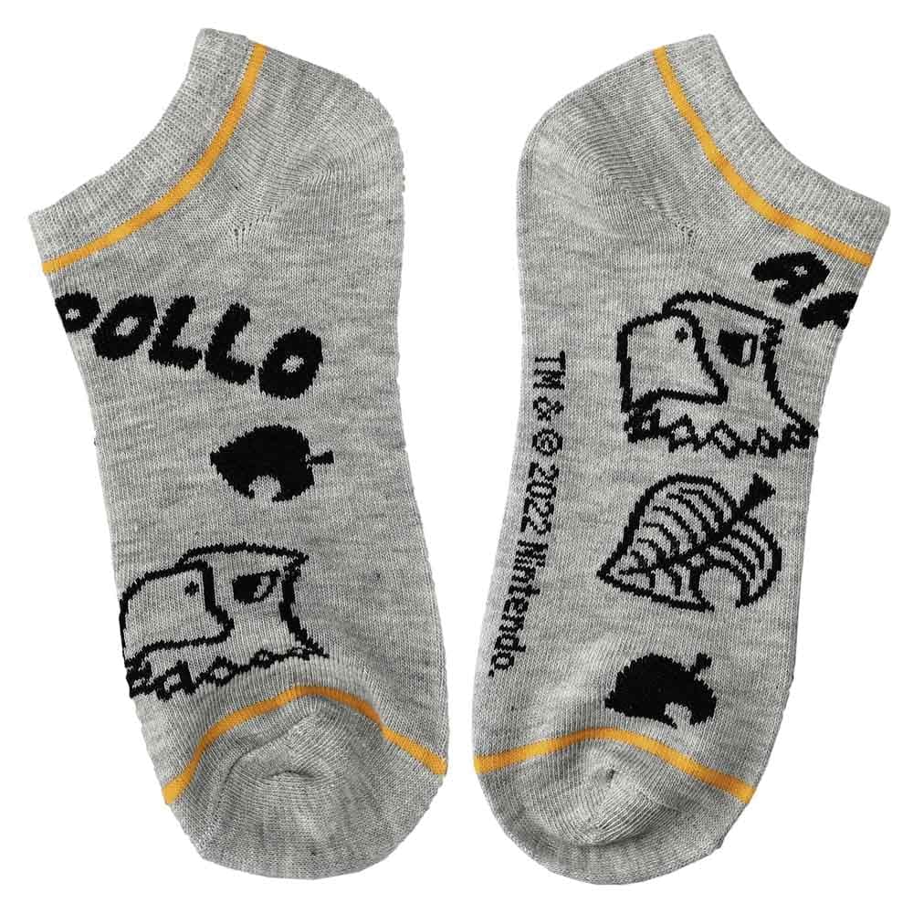 Animal Crossing Icons 5 Pair Ankle Socks - Socks