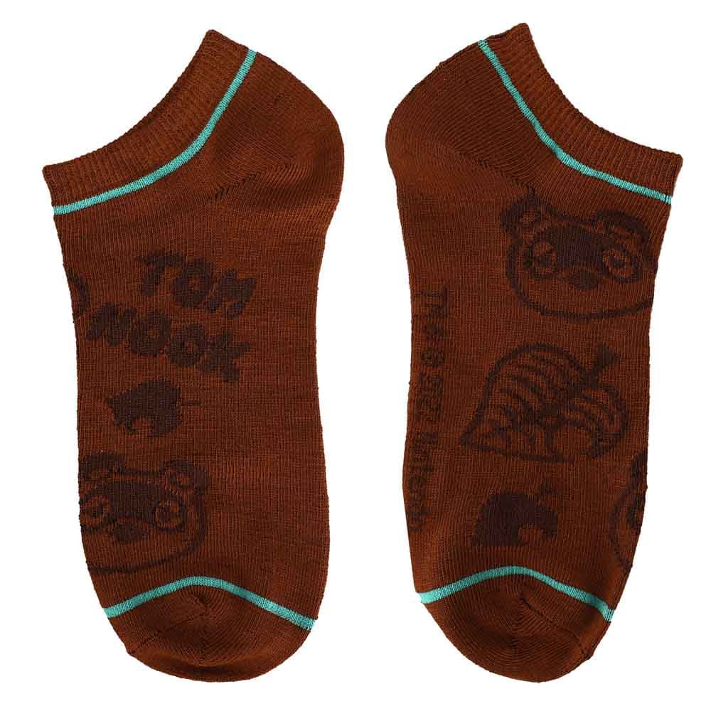 Animal Crossing Icons 5 Pair Ankle Socks - Socks