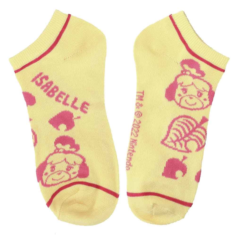 Animal Crossing Icons 5 Pair Ankle Socks - Socks