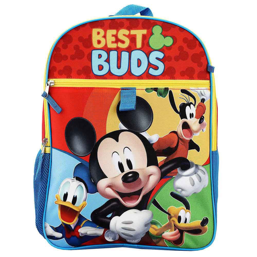 16 Disney Mickey Mouse Backpack (6 Piece Set) - Backpacks