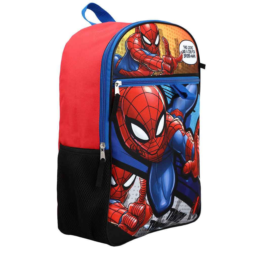 16 Marvel Spider-ManBackpack (6 Piece Set) - Backpacks