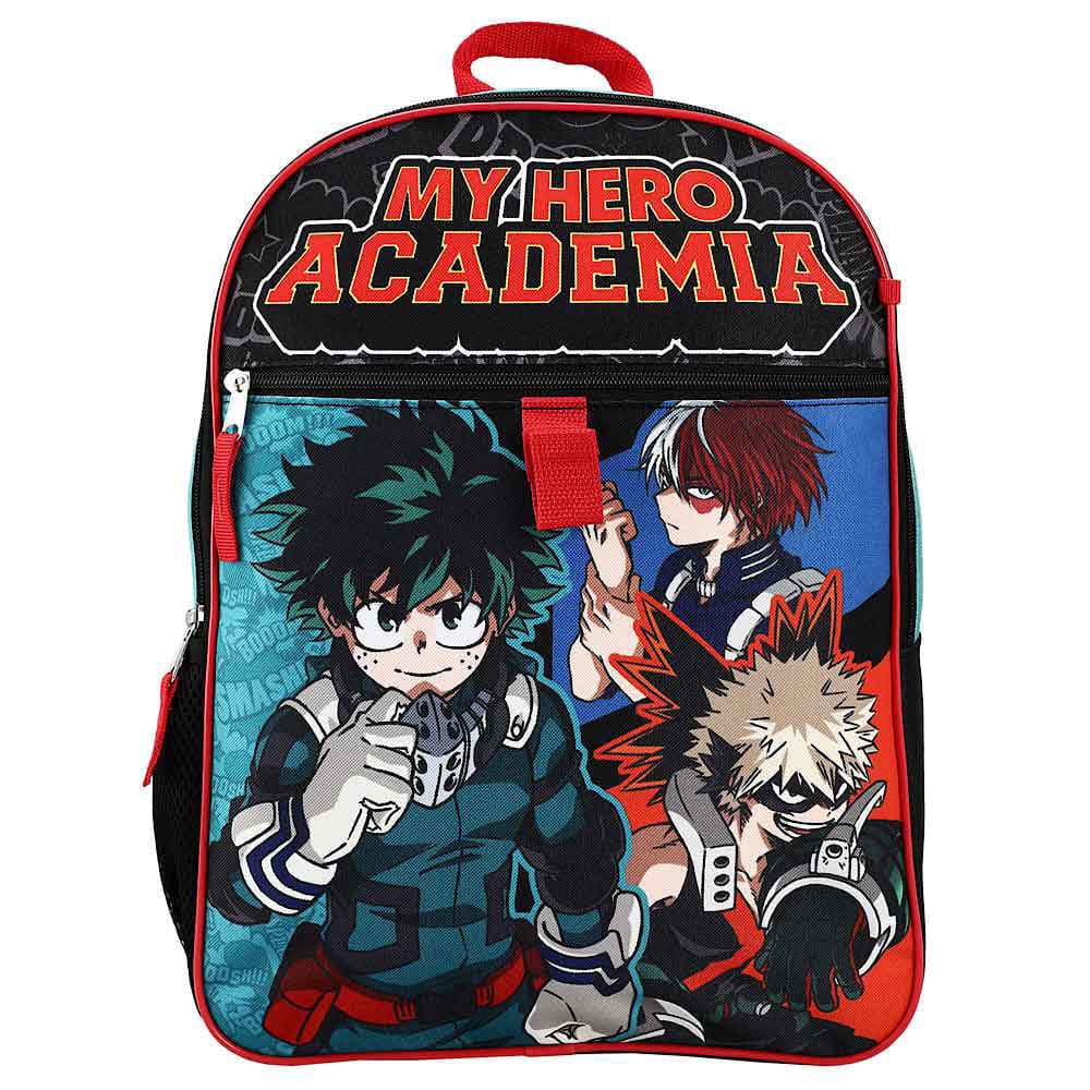 16 My Hero Academia Backpack (5 Piece Set) - Backpacks