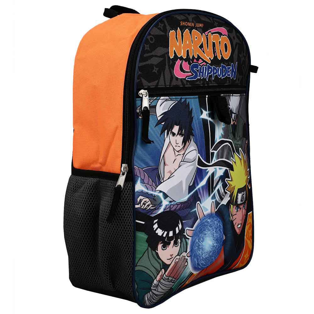 16 Naruto Shippuden Backpack (5 Piece Set) - Backpacks