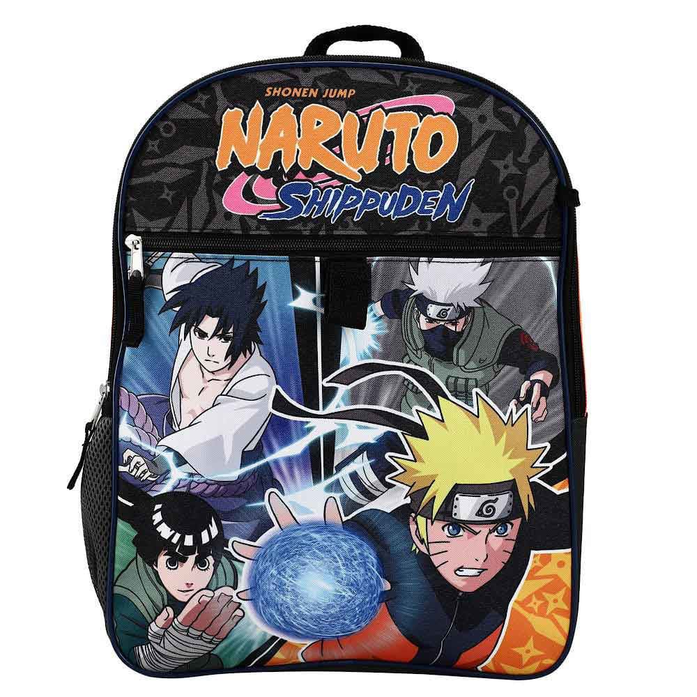 16 Naruto Shippuden Backpack (5 Piece Set) - Backpacks