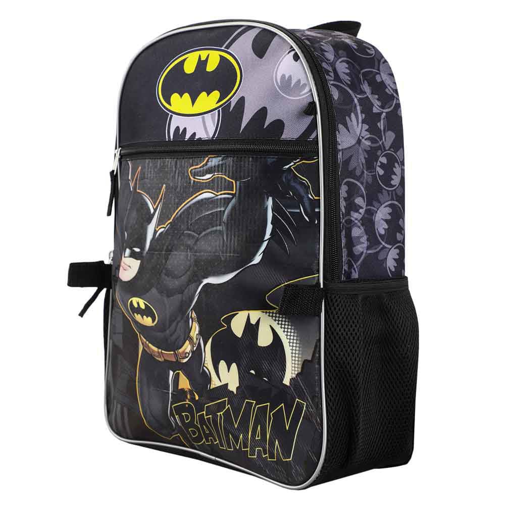 16 DC Comics Batman Backpack (5 Piece Set) - Backpacks