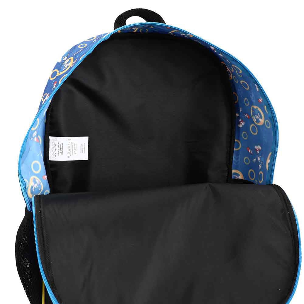 16 Sonic The Hedgehog 2 Logo Backpack (5 Piece Set) -
