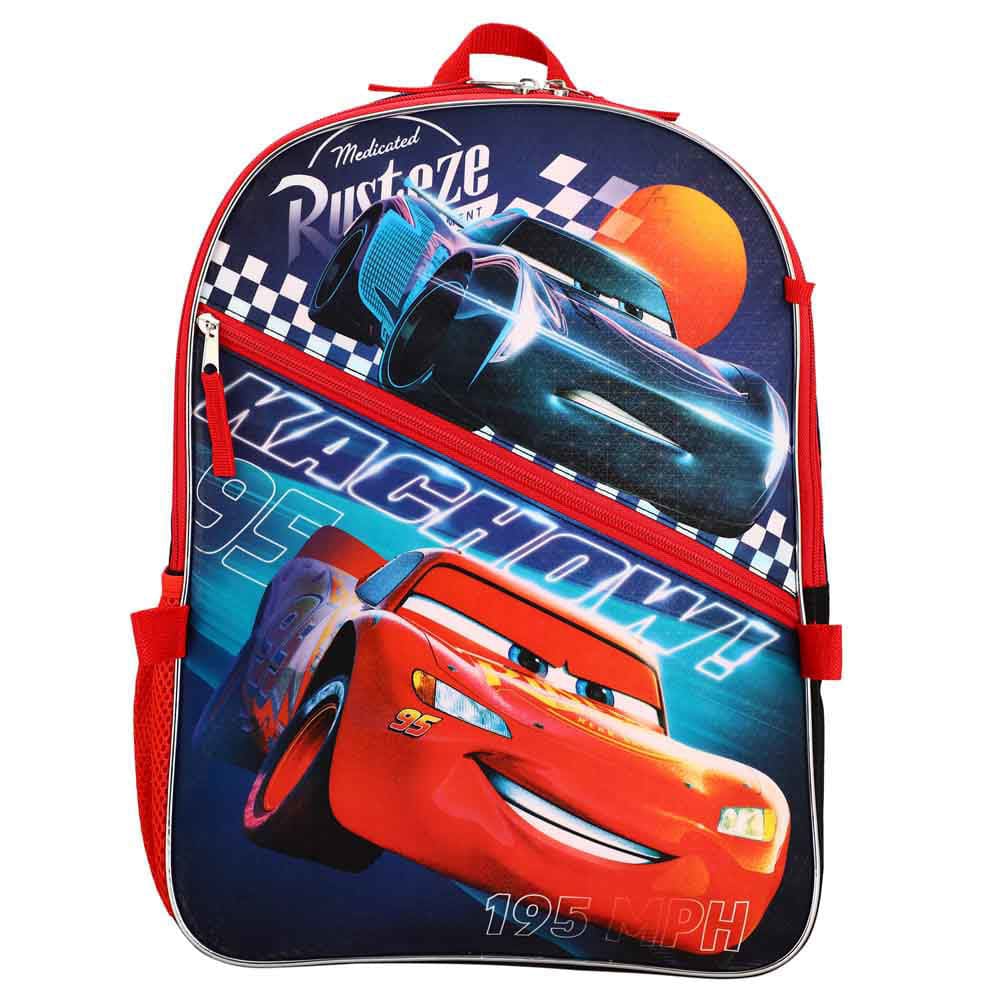 16 Disney Pixar Cars Backpack (5 Piece Set) - Backpacks