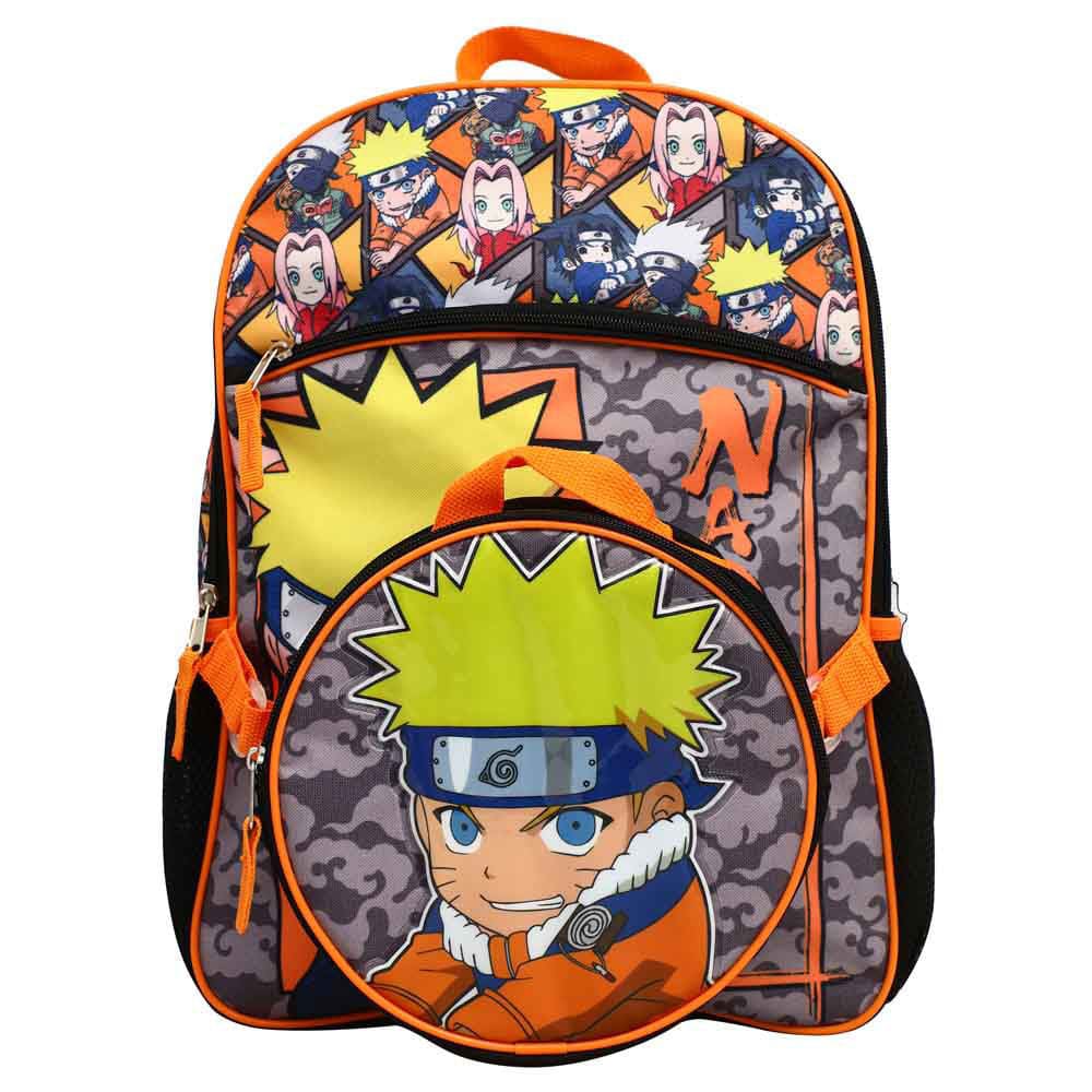 16 Naruto Youth Backpack & Lunchbox - Backpacks