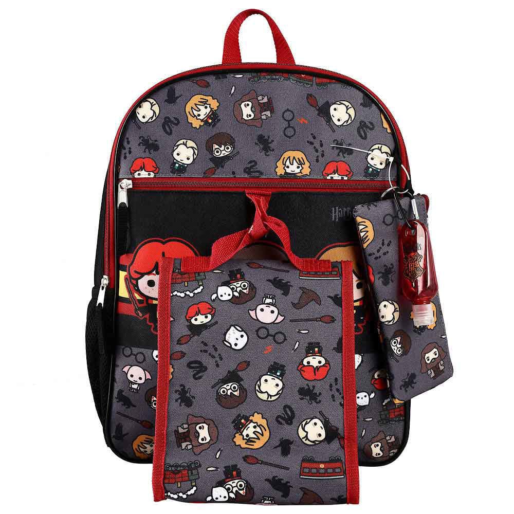 16 Harry Potter Chibi Backpack (5 Piece Set) - Backpacks